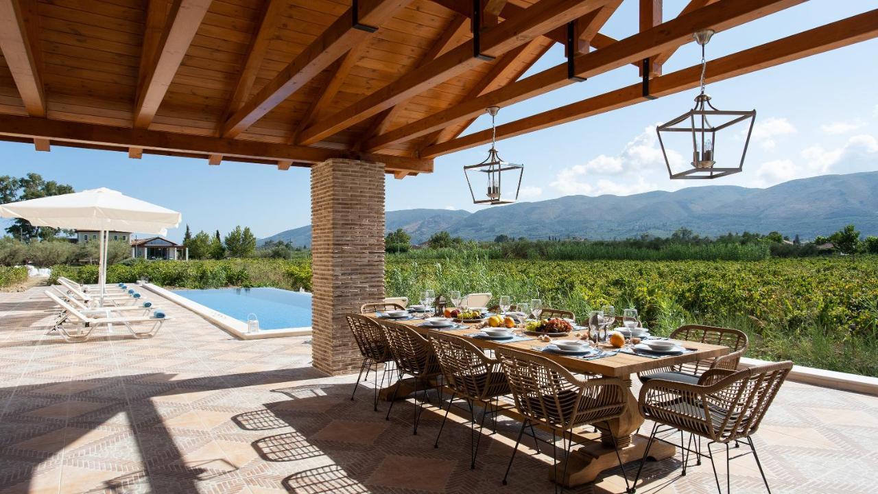 Aneli Luxury Villas - Villa Semeli Áyios Kírikos Esterno foto