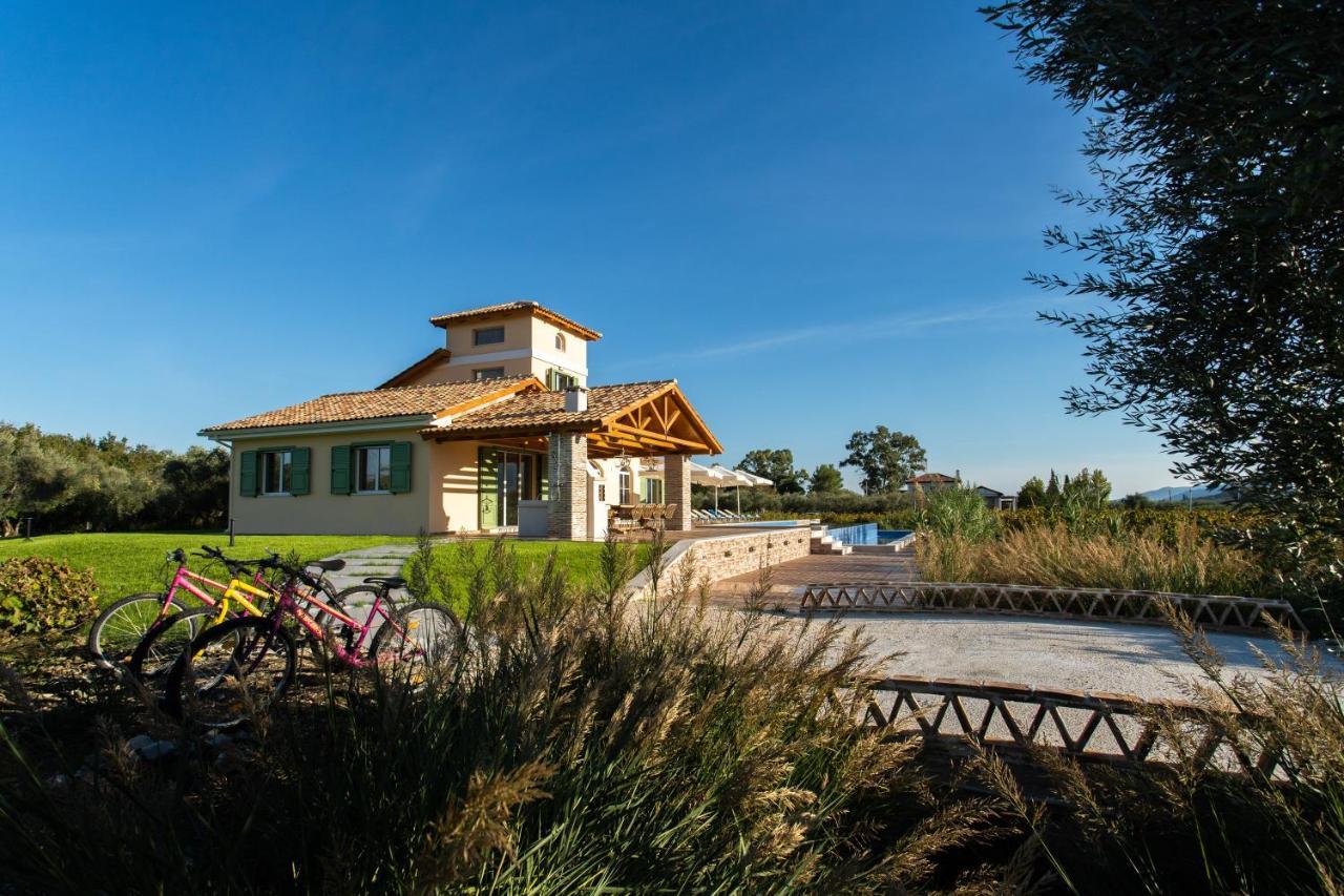 Aneli Luxury Villas - Villa Semeli Áyios Kírikos Esterno foto